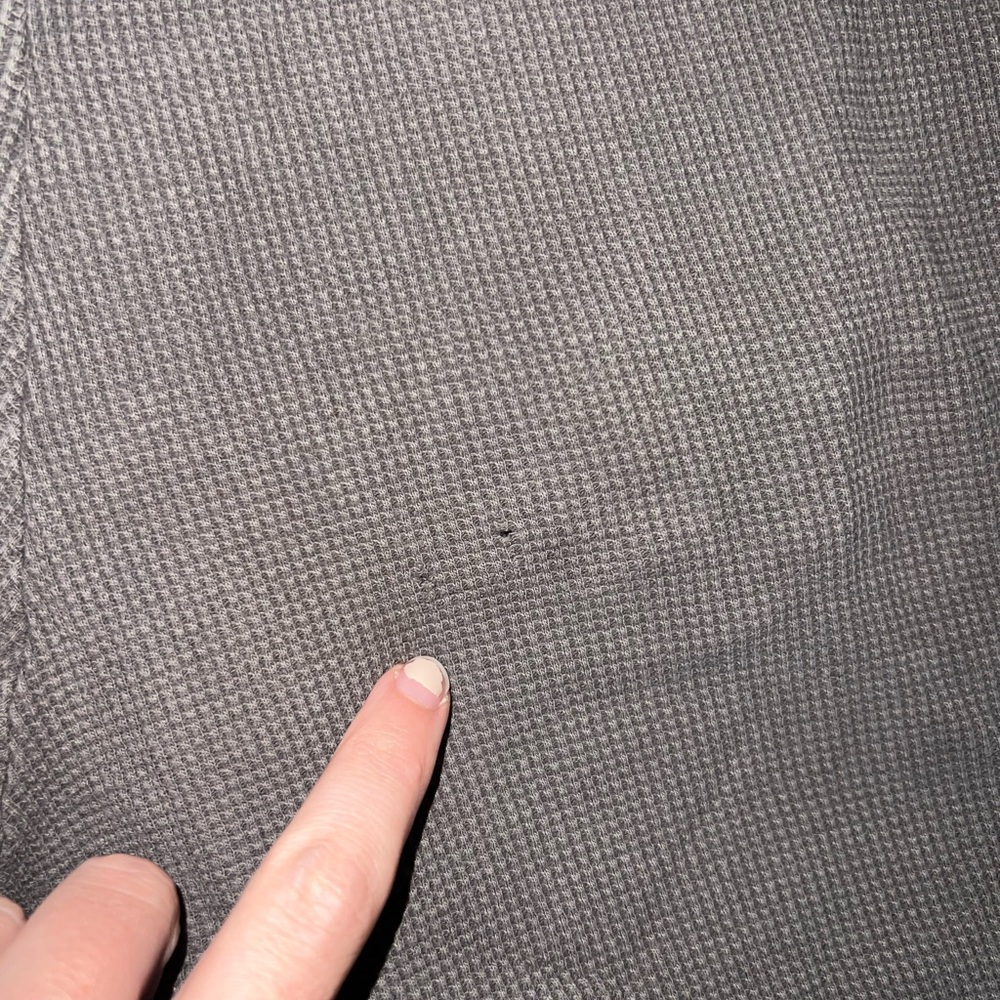 ❗️GUC: MATE The Label Gray Waffle Joggers - XS - Picture 4 of 5